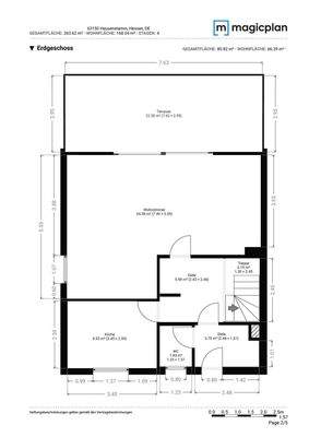 Grundriss Erdgeschoss Exposé