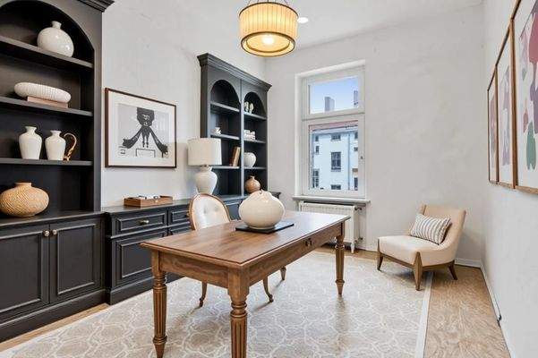 Home office  KI Visualisierungsbeispiel