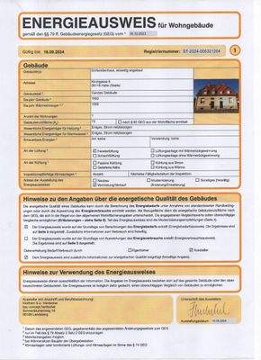 Energieausweis S.1