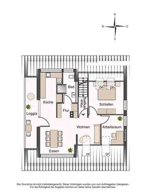 Grundriss Dachgeschoss