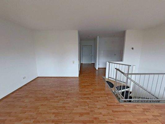 Ansicht III: Wohn- und Esszimmer