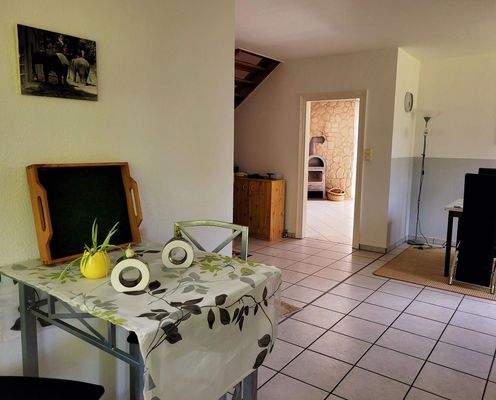 Sitzplatz in der Küchenecke