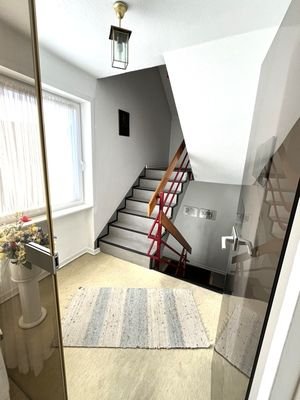 Blick ins Treppenhaus