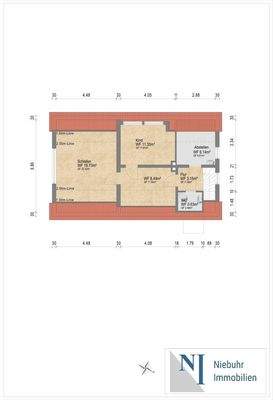 Grundriss Dachgeschoss 