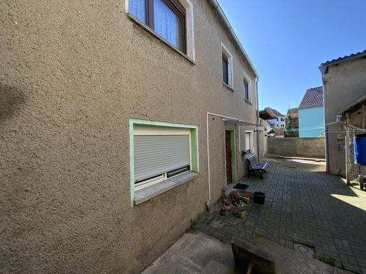 Rückansicht vom Innenhof