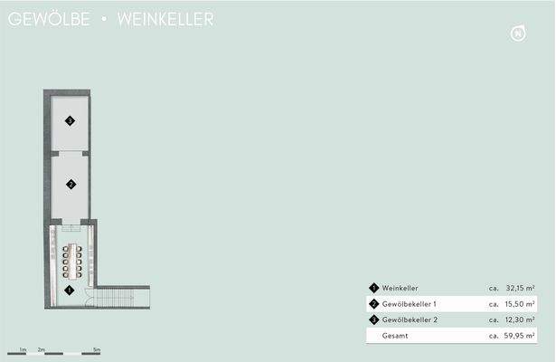 Grundriss Gewölbekeller