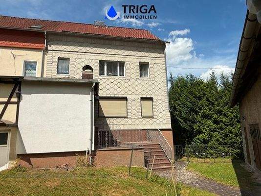 Ansicht vom Grundstück