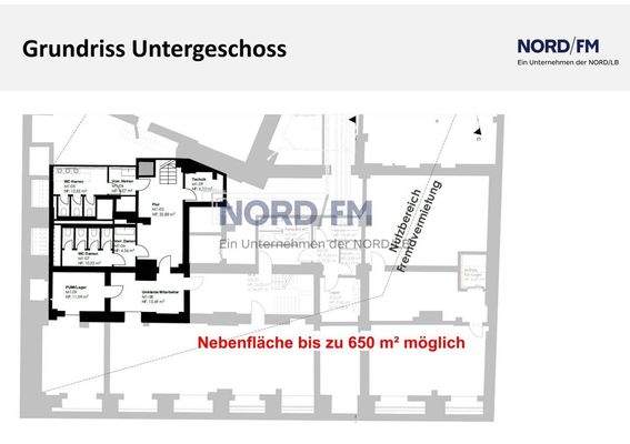 Gastronomiefläche UG