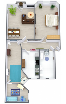 A.-Puschkin Str. 7 1.OG links