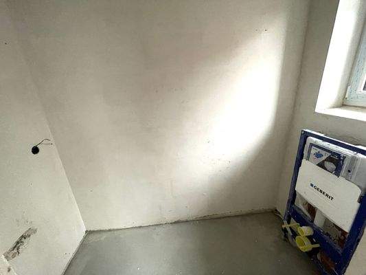 Gäste-WC, Baustand 10.2025