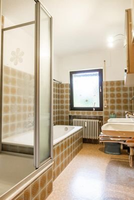 Das rustikale Tageslichtbad