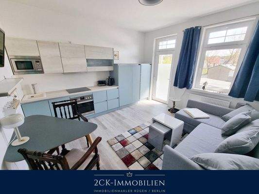 Wohn-, Essbereich mit Küche