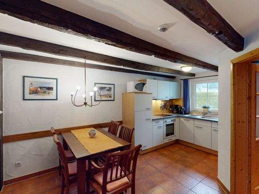 Ess- und Küchenbereich im Erdgeschoss