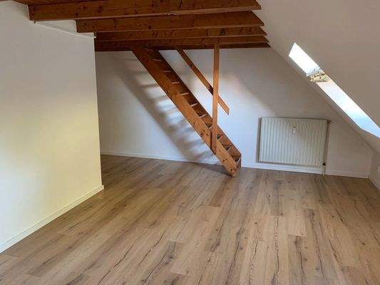 Treppe zum Dachboden
