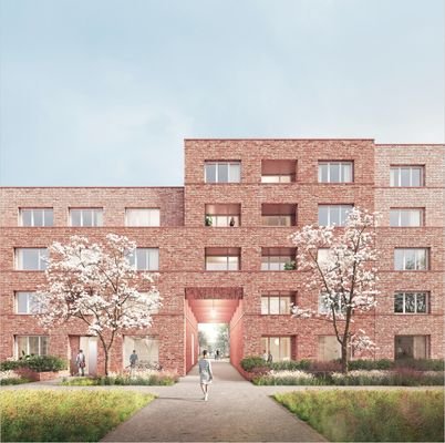 Durchgang zum Wohnquartier