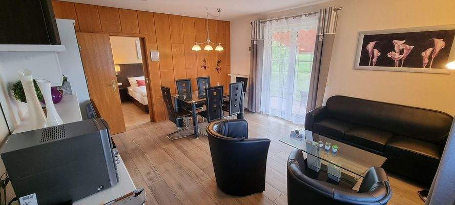 Wohnzimmer Ferienwohnung 2