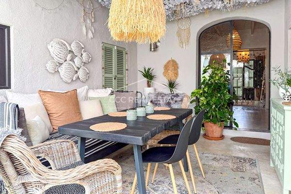 Überdachte Terrasse