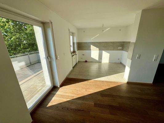 Wohnung EG: offene Küche