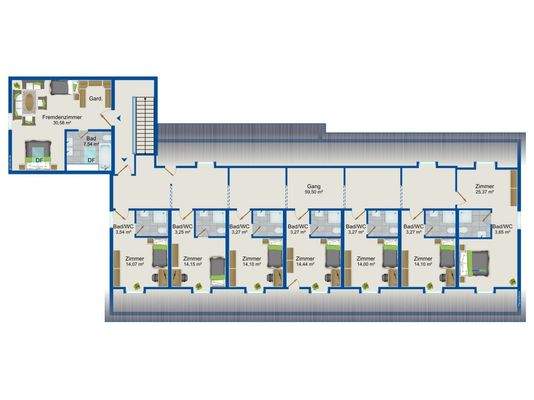 Grundriss Dachgeschoss