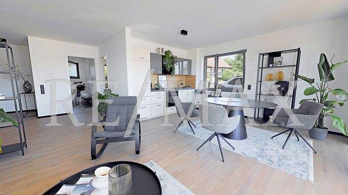 Beispiel Musterwohnung Wohnzimmer