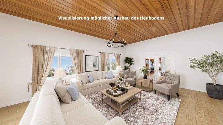 Visualisierung mögliche Wohnraumerweiterung