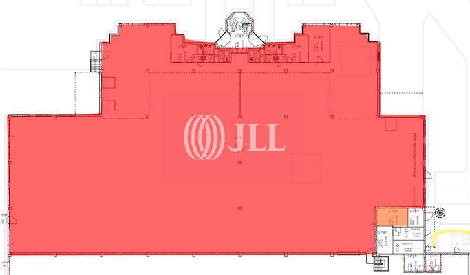 Gebäude C, Halle EG mit 2.072 
