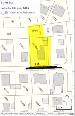 Flurkarte  527/26 plus 508/1