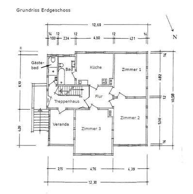 Grundriss Erdgeschoss