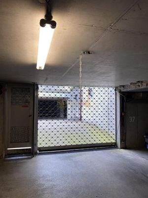 Innenasicht Garagentor