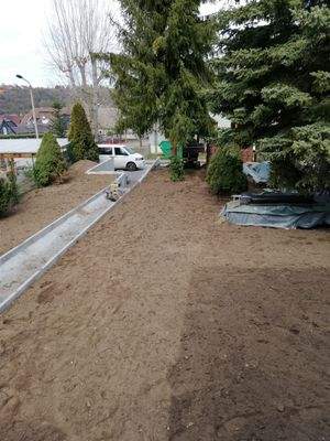 Blick in den Garten (noch in Fertigstellung)