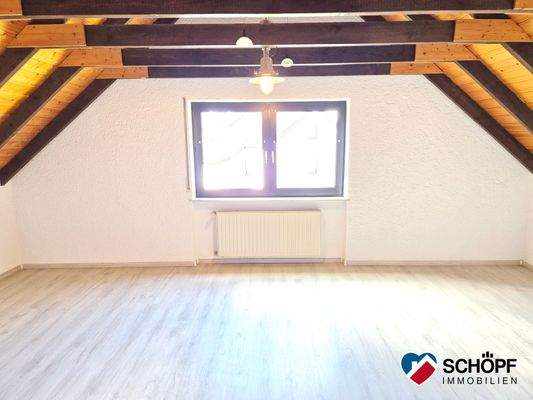 DG ausgebaut (1 Zimmer)