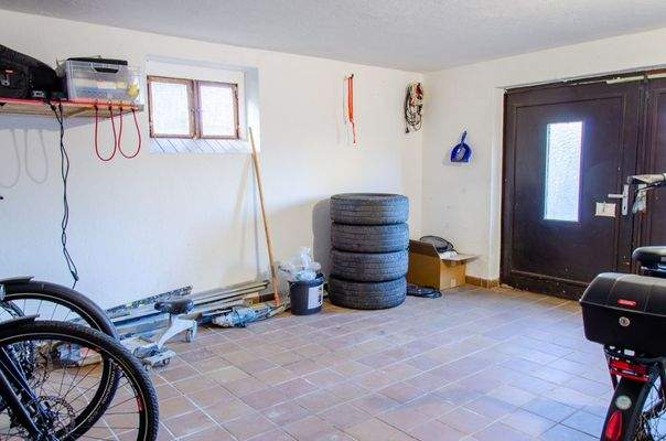 Garage im Keller