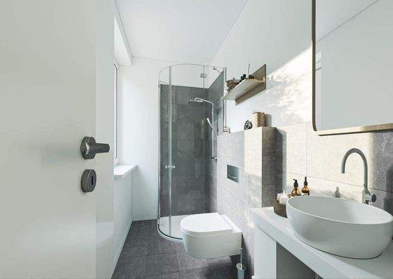 Gestaltungsidee für Badezimmer nach Renovierung