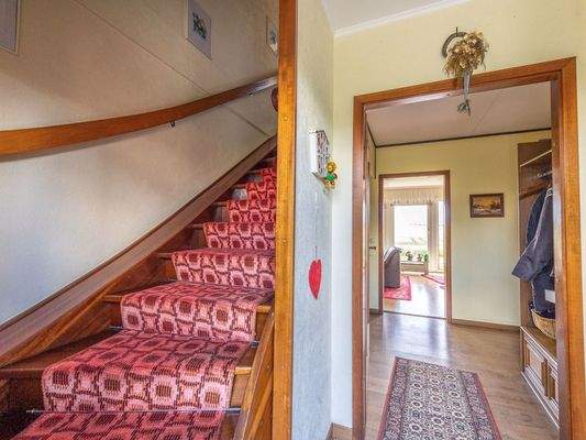 Blick aus dem Eingangsbereich