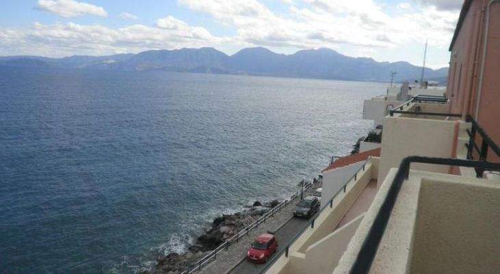 Touristische Apartments direkt am Meer und an der Strandpromenade von Agios Nikolaos