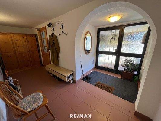 Kellergeschoss Eingangsbereich