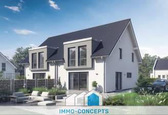 Doppelhaushälfte Muster