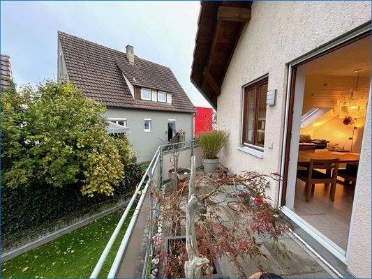 Blick ins Wohnzimmer