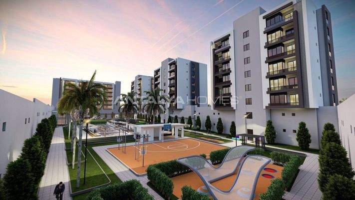 Investment Apartments in an Elegant Project in Antalya