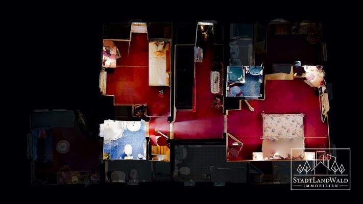 Fachwerkhaus-DG - Schematischer Grundriss