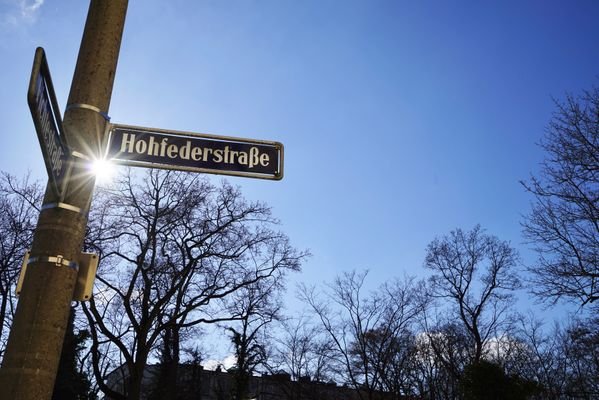 Hohfederstraße als perfekte Lage