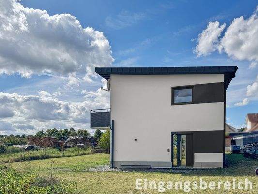 Hausansicht Eingangsbereich