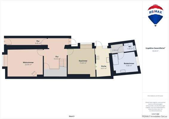 Grundriss Erdgeschoss