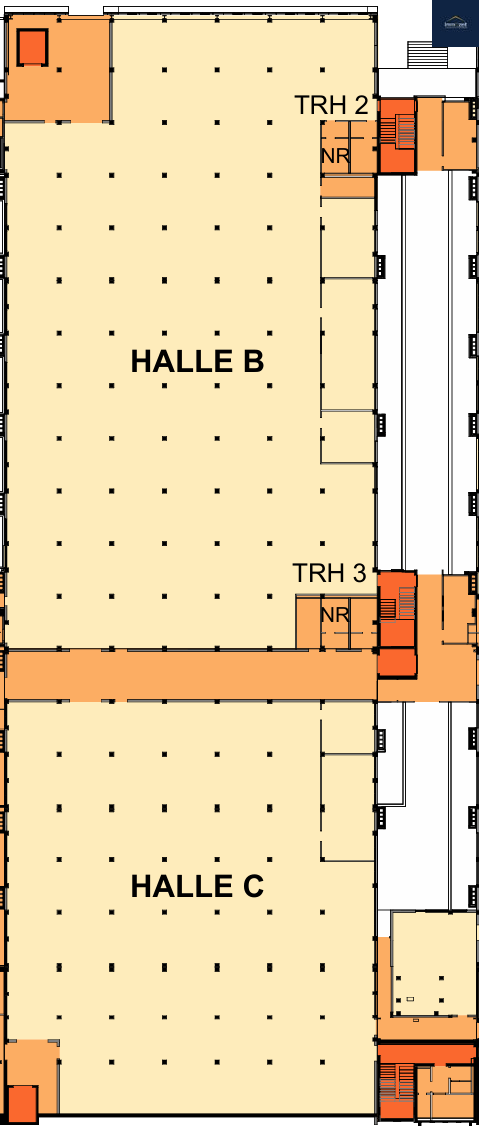 Ludwigsburg Halle, Ludwigsburg Hallenfläche