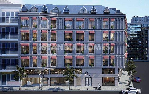 Flats 400 Meters from Metro in Kağıthane İstanbul