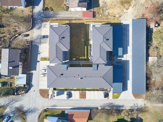 Vogelperspektive Gebäude