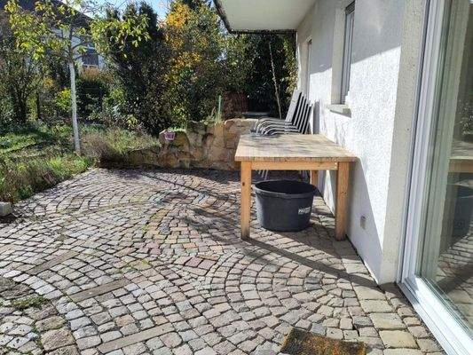 Terasse vom Kaminzimmer