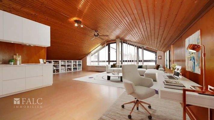 Dachboden als Studio