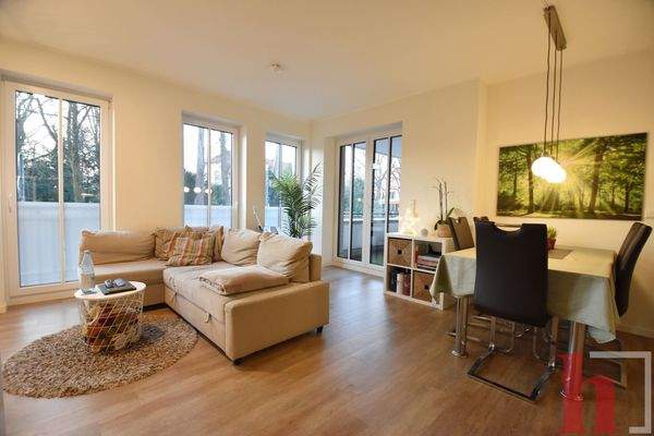 Wohnzimmer mit Loggia