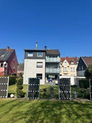 Rückansicht mit Garten